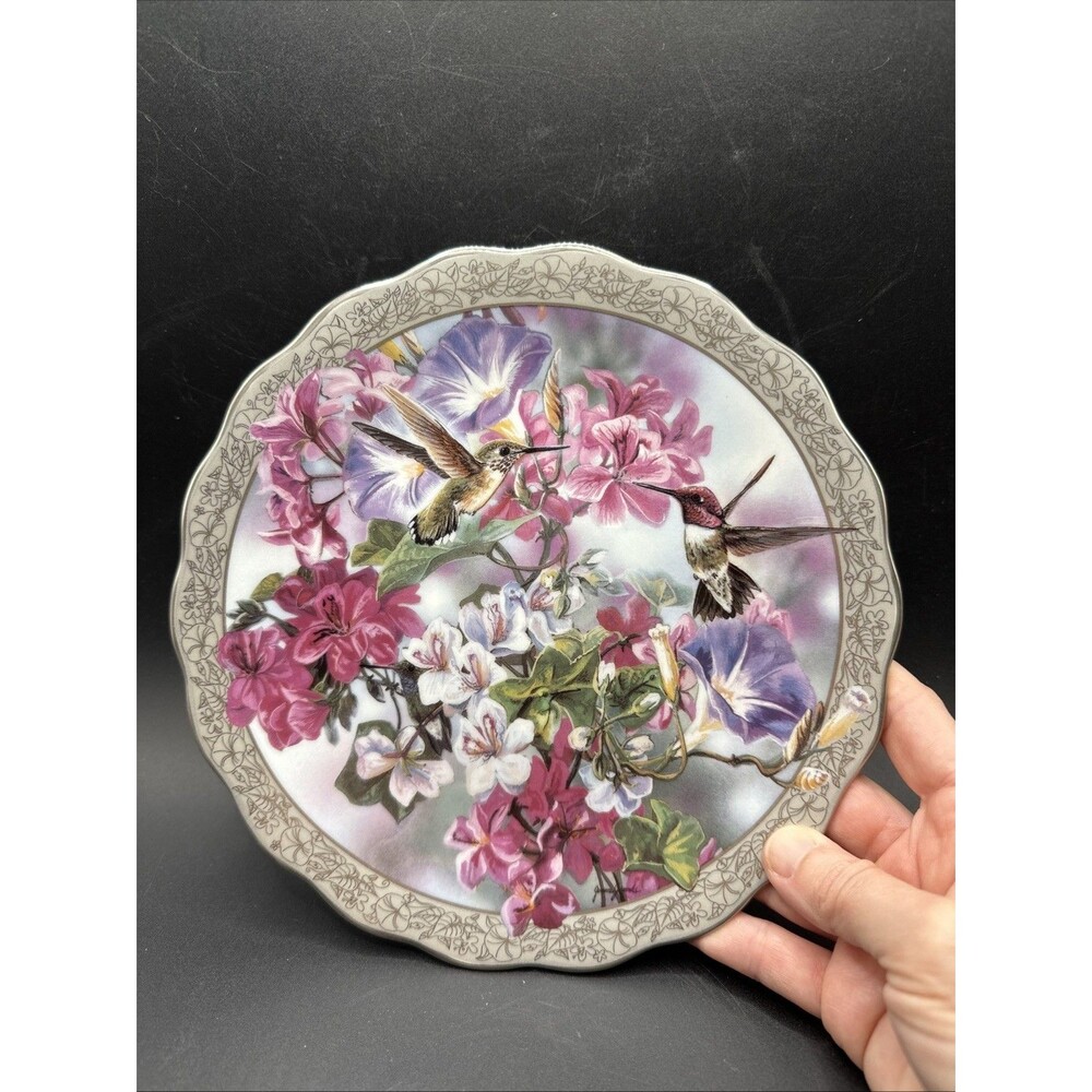 Bradford Exchange Morning Glory by Janene Grende Whispering Wings Collection